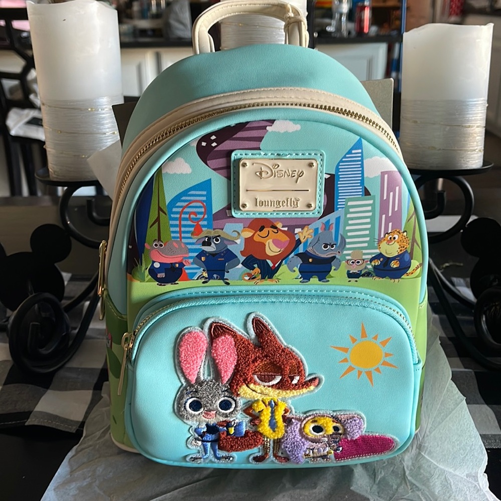 Disney Zootopia Loungefly Mini Backpack